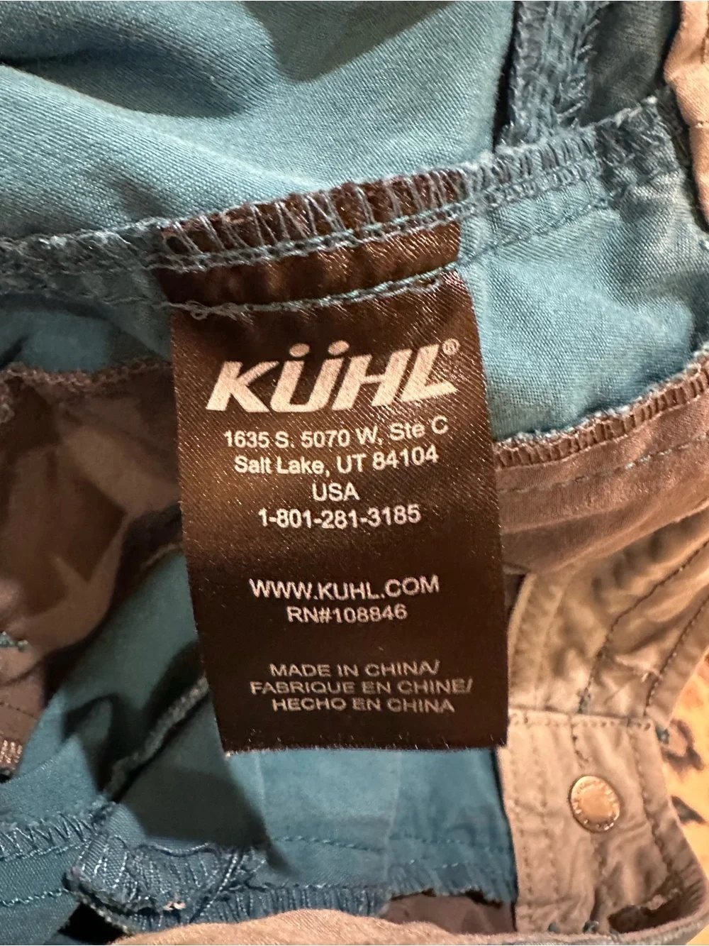 Kuhl cotton nylon blend hiking shorts 4